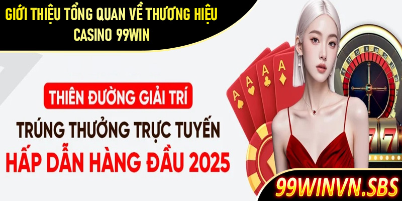 Giới thiệu tổng quan về thương hiệu casino 99Win